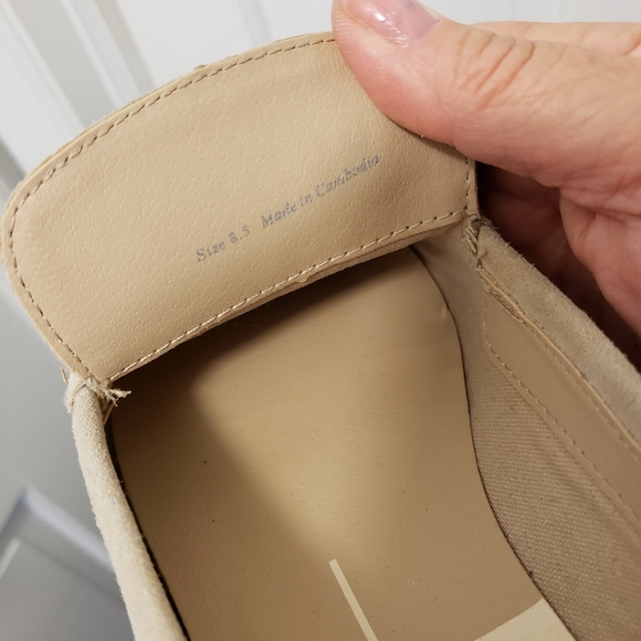 EC Dolce Vita Catela Dune In Color Suede Loafers Size 8.5, Business Casual - Picture 6 of 9